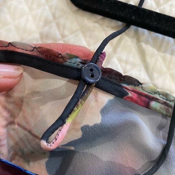 TED BAKER — Rich Watercolor Floral Camisole - SZ MEDIUM - Picture 4 of 5